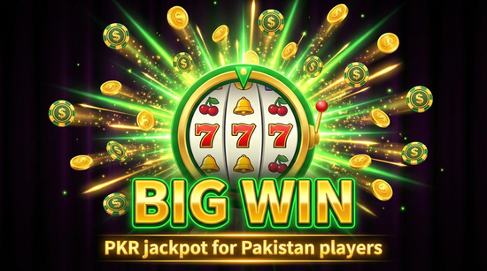 Big win animation on crazy777 slot game